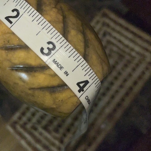 Vintage Italian Made Alabaster Owl Figurine Paperweight - Picture 9 of 9